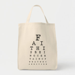 Christian tote bag: Faith Vision Bag