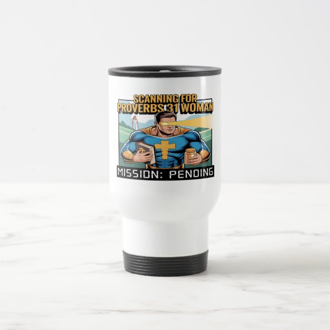 Christian Travel Mug for Single Men (Center)