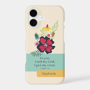 Christian Trust God Bold Abstract Floral