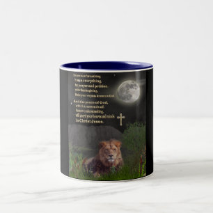 christian Two-Tone coffee mug
