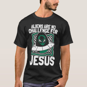 Christian Ufo Catholic Religion Christianity Alie T-Shirt