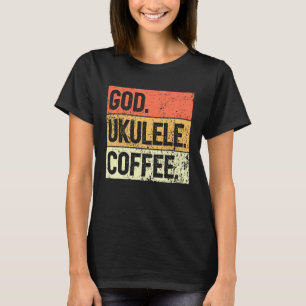Christian Ukulele Player Worship Ukulele Church Uk T-Shirt
