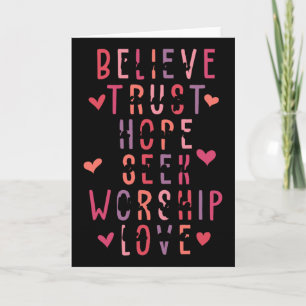 Christian Valentine Day Jesus Religious Valentine Card