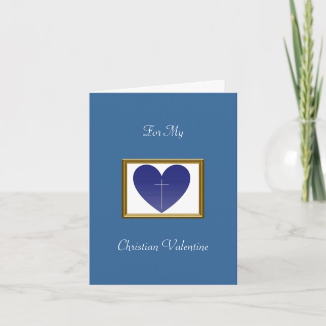 Christian Valentine Holiday Card (Front)