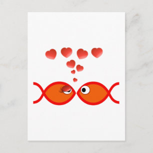 Christian Valentine Orange v2 Holiday Postcard