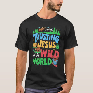Christian VBS Trusting Jesus In A Wild World Summe T-Shirt