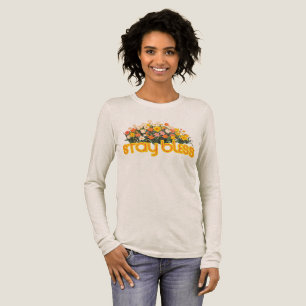 Christian Vintage Flower Aesthetic Graphic Tri-Blend Shirt