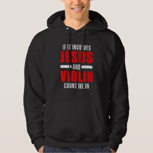 Christian Violinist Church Worship Violin Player 5 Hoodie