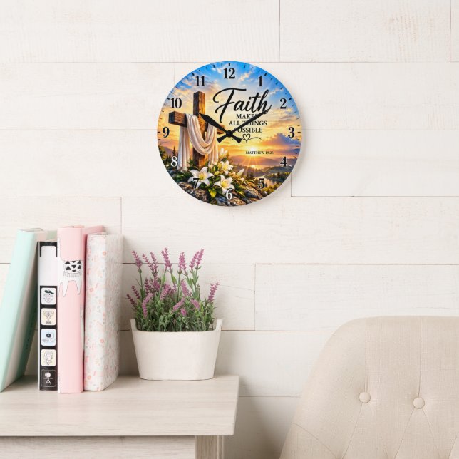  Christian Wall Clock  (Reading Room)