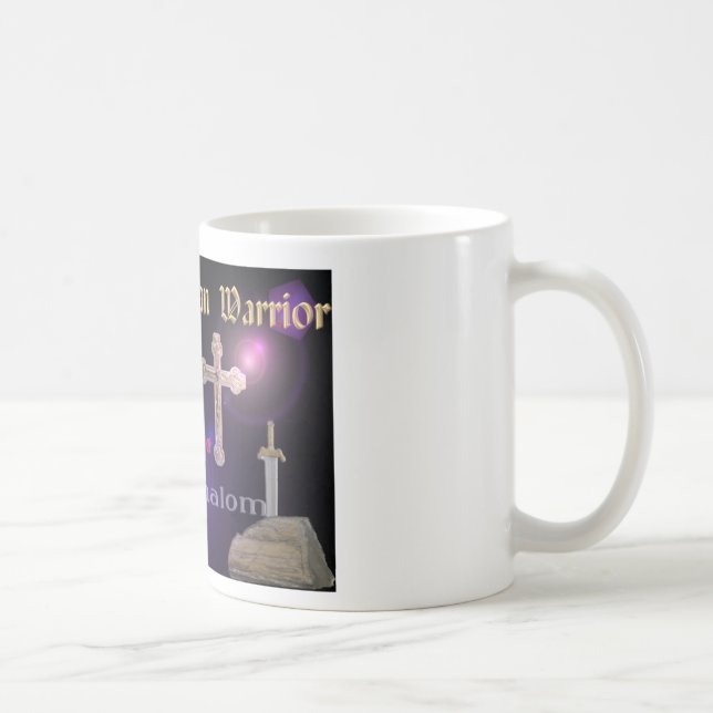 Christian Warrior mug (Right)
