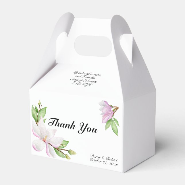 Christian Wedding Favour Box (Front Side)