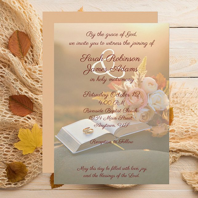 Christian Wedding invitation (Creator Uploaded)