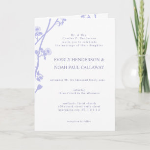 Christian Wedding Invitation-Two Become One Invitation