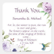 Christian Wedding Thank You