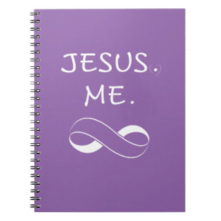 Christian Women's Notebooks Jesus Me Infinity