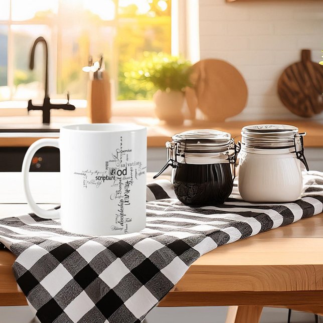 Christian words coffee mug (Creator Uploaded)