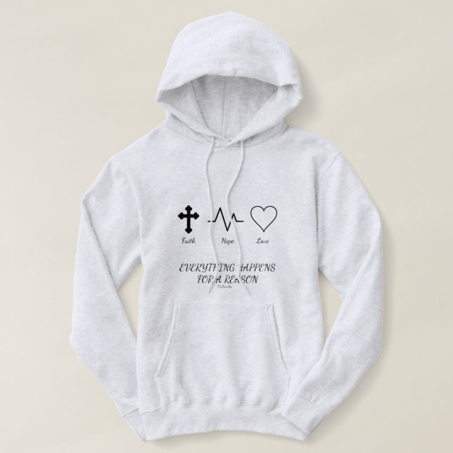 Christian Words Hoodie (Design Front)