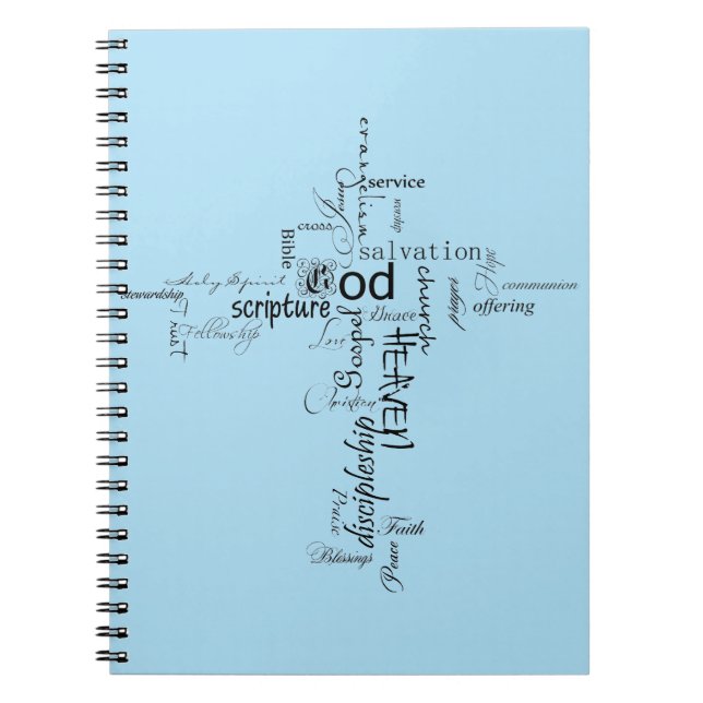 Christian words notebook (Front)