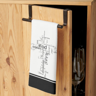Christian words towel