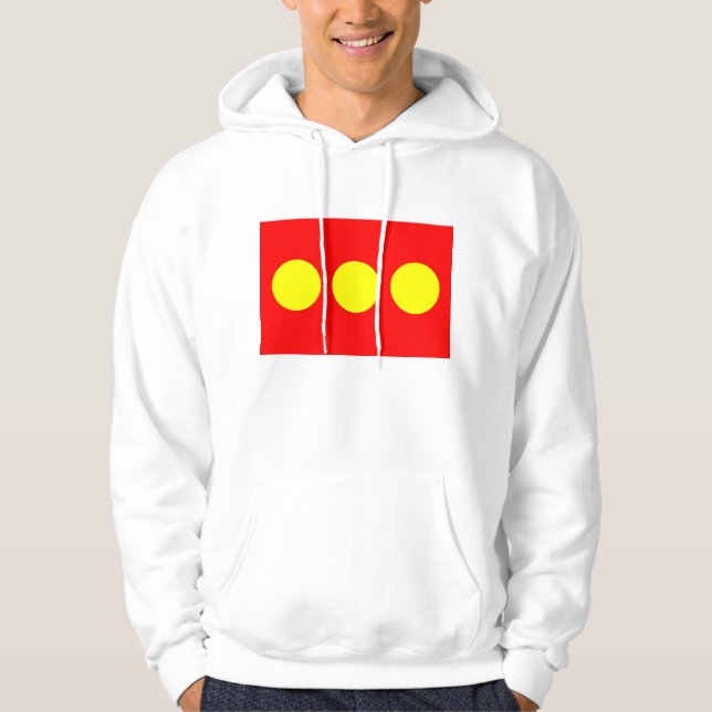 Christiania Flag Hoodie (Front)