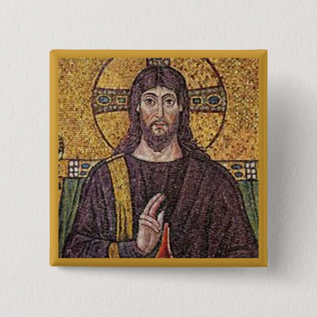 Christianity 15 Cm Square Badge (Front)