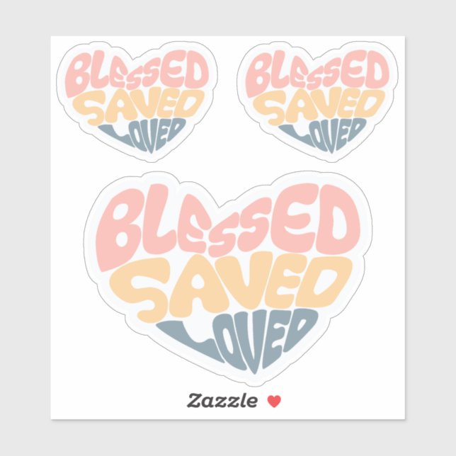 Christianity Blessed Saved Loved  (Sheet)
