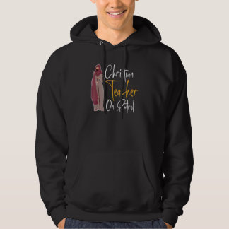Christianity Theology Bible Study Christian Teac Hoodie