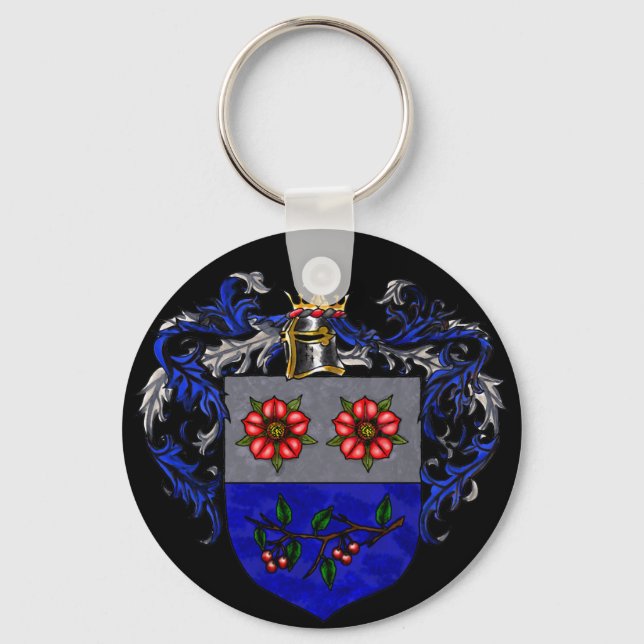 Christiansen Coat of Arms Key Ring (Front)
