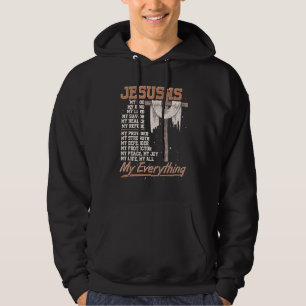 Christiany Faith Jesus Christ Savior Jesus Devotee Hoodie
