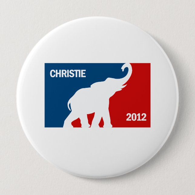CHRISTIE 2012 PRO 10 CM ROUND BADGE (Front)