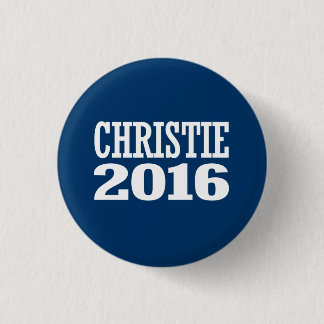 CHRISTIE 2016 3 CM ROUND BADGE