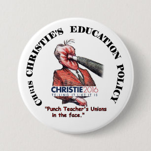 Christie 2016 7.5 cm round badge
