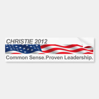 Christie Bumper Sticker