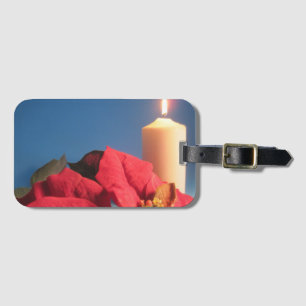 Christimas Luggage Tag with Business Card Slot