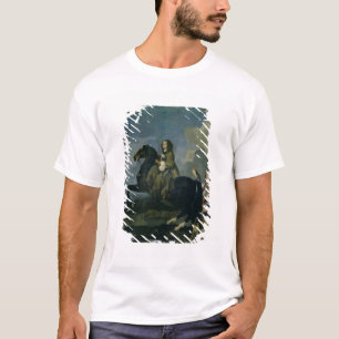 Christina of Sweden (1626-89) on Horseback, 1653 ( T-Shirt