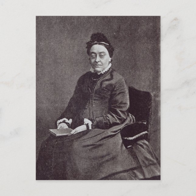 Christina Rossetti Postcard (Front)