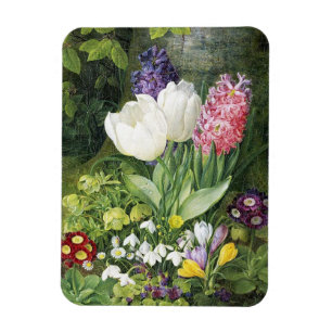 Christine Løvmand A Still Life with Tulips, Сrocus Magnet