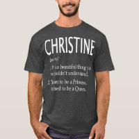 Christine Name Gift 110