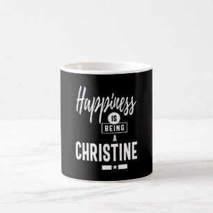 Christine Personalised Name Birthday Gift Coffee Mug