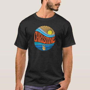 Christine Vintage Sunset Christine Groovy Tie Dye T-Shirt