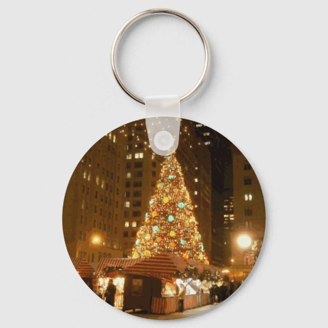 Christkindlmarket - December 21, 2005 in Chicago Key Ring (Front)