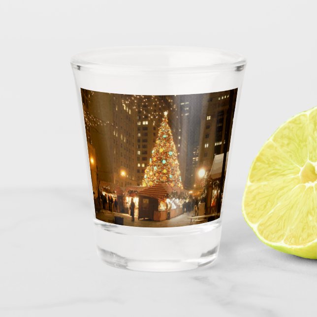 Christkindlmarket - December 21, 2005 in Chicago Shot Glass (Front)