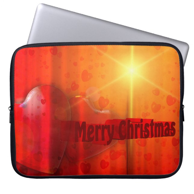 Christmas 021 laptop sleeve (Front)