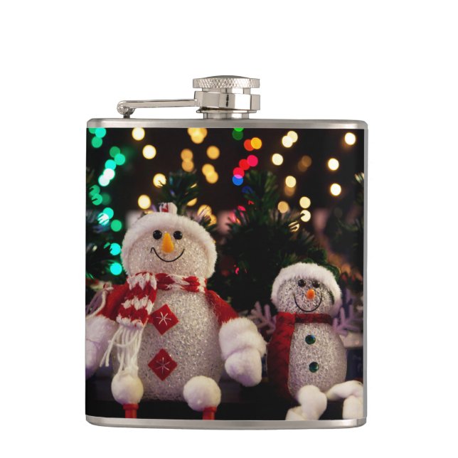 Christmas 035 hip flask (Front)