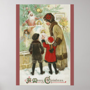 Christmas 1912, Window Shopping Poster