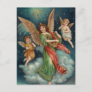 Christmas 1913 Norwegian Postcard