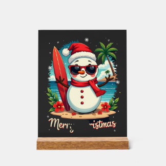 christmas (1) acrylic sign