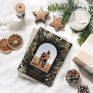 Christmas 1 photo botanical floral  foil holiday p