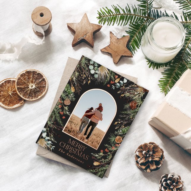 Christmas 1 photo botanical floral  foil holiday p (Creator Uploaded)