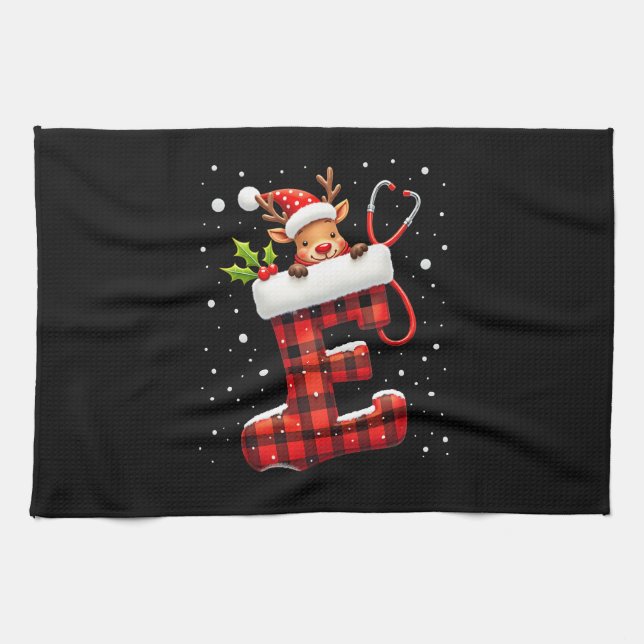 Christmas (1) tea towel (Horizontal)